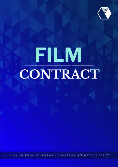 Free Film Contract Template to Edit Online