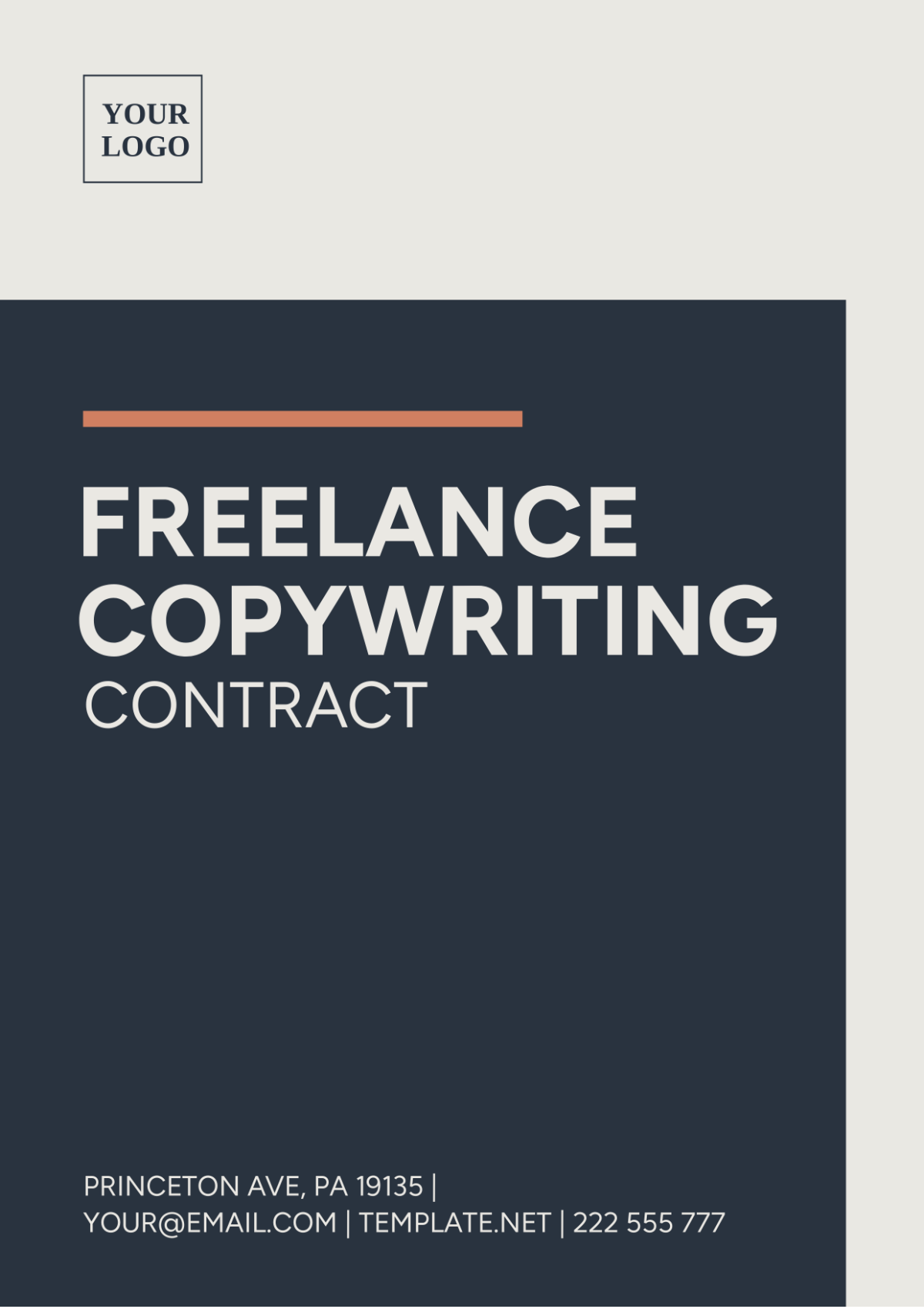 Freelance Copywriting Contract Template - Edit Online & Download