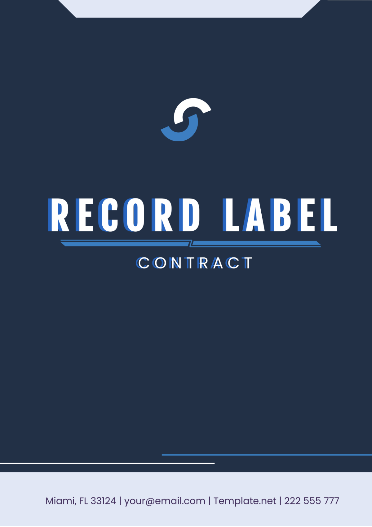 Free Music Contract Templates Editable And Printable