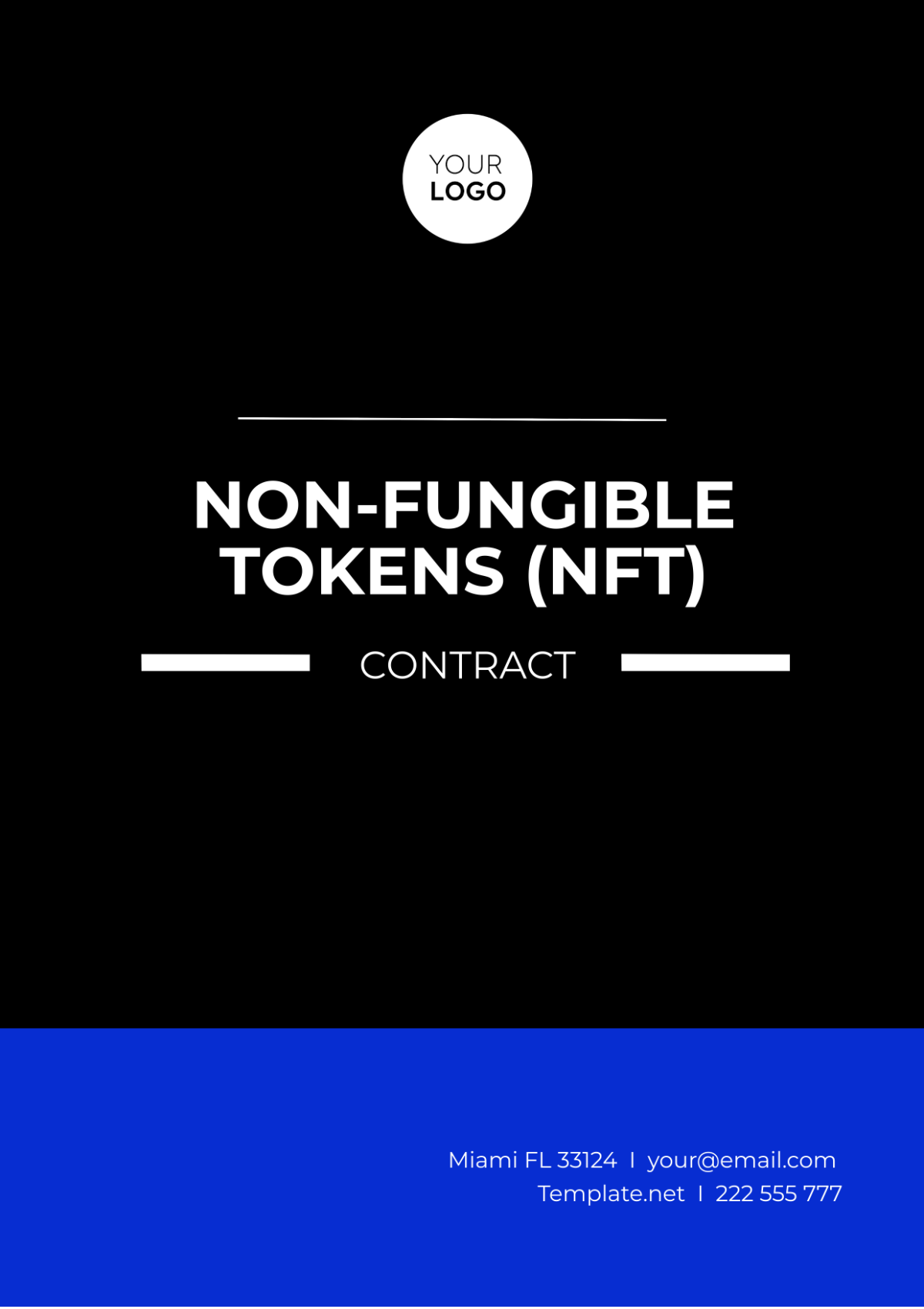 Free Non-Fungible Tokens (NFT) Contract Template - Edit Online ...