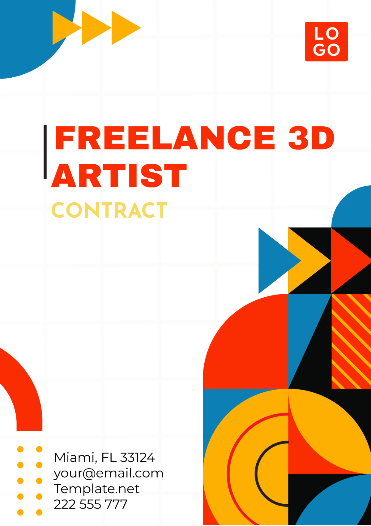 Freelance 3D Artist Contract Template - Edit Online & Download Example ...