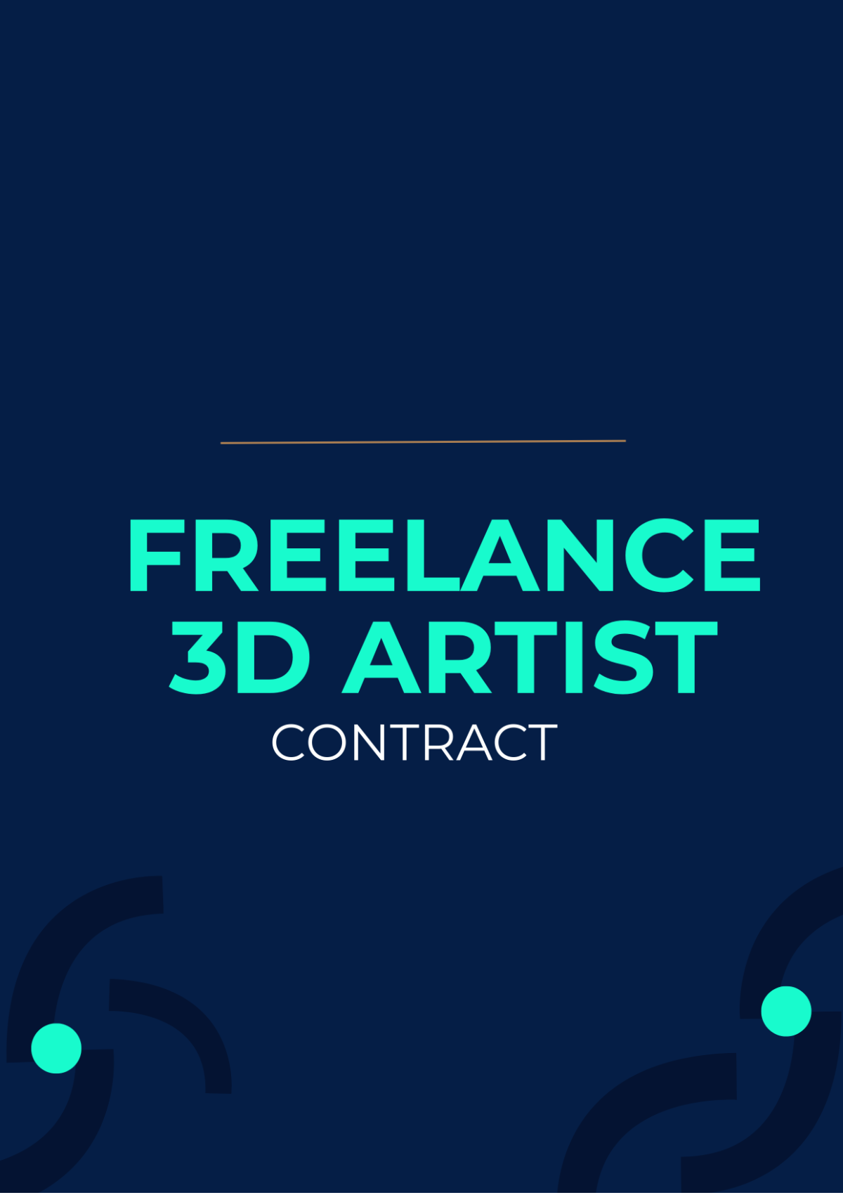 Freelance 3D Artist Contract Template - Edit Online & Download