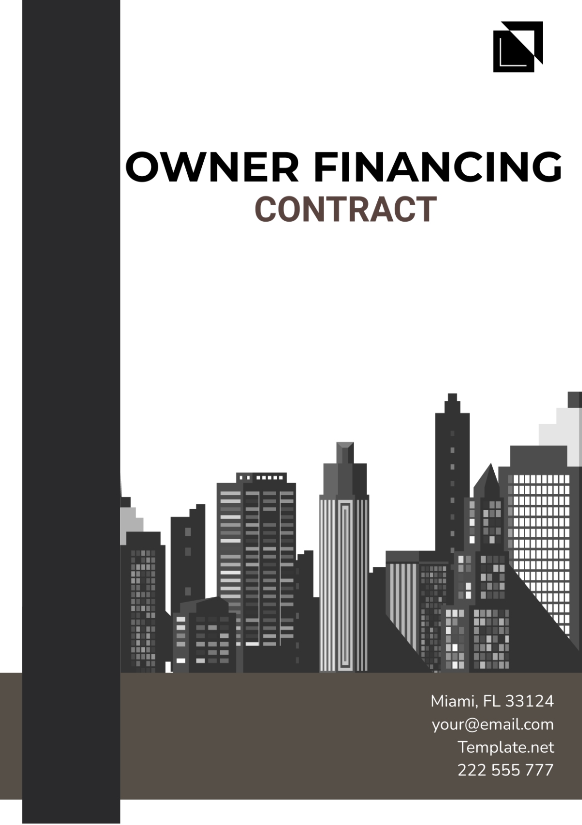 Owner Financing Contract Template - Edit Online & Download