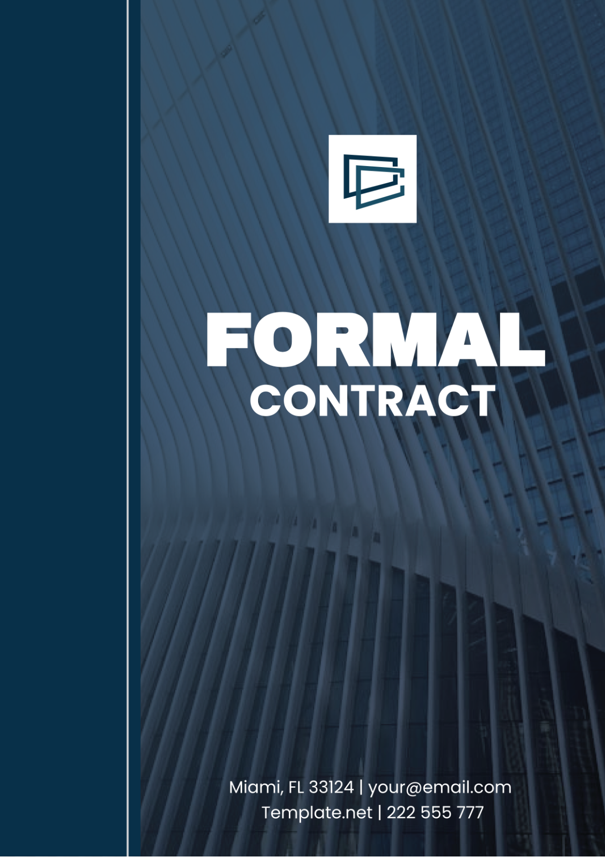 Formal Contract Template - Edit Online & Download