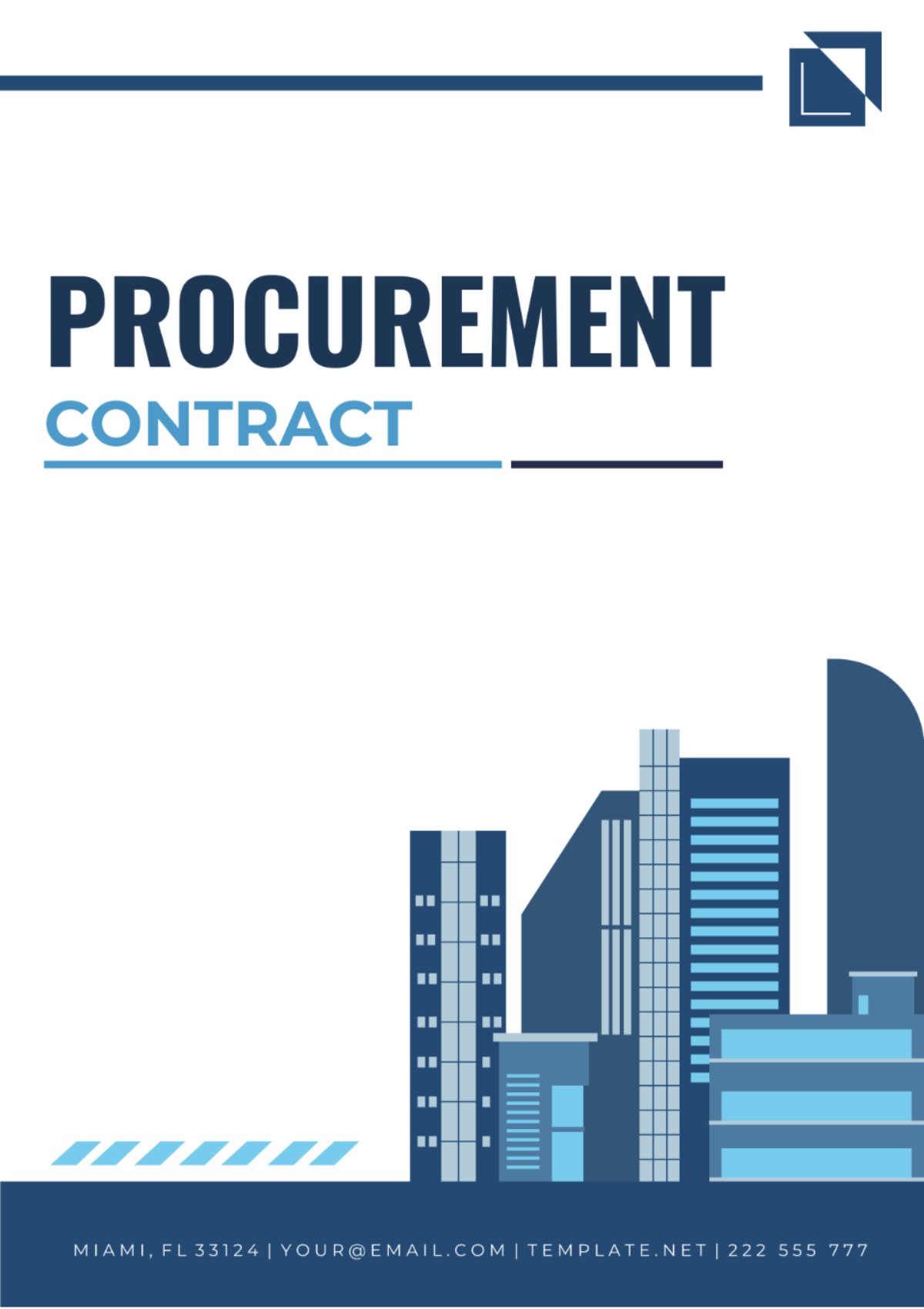 Procurement Contract Template - Edit Online & Download