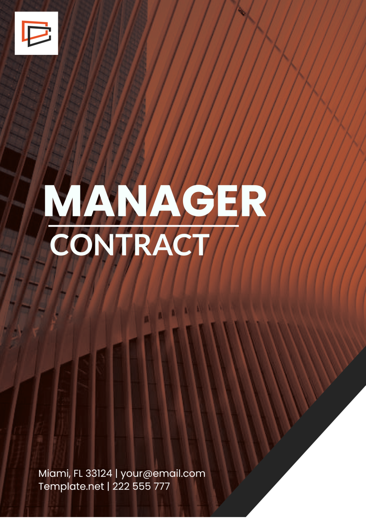 Manager Contract Template - Edit Online & Download