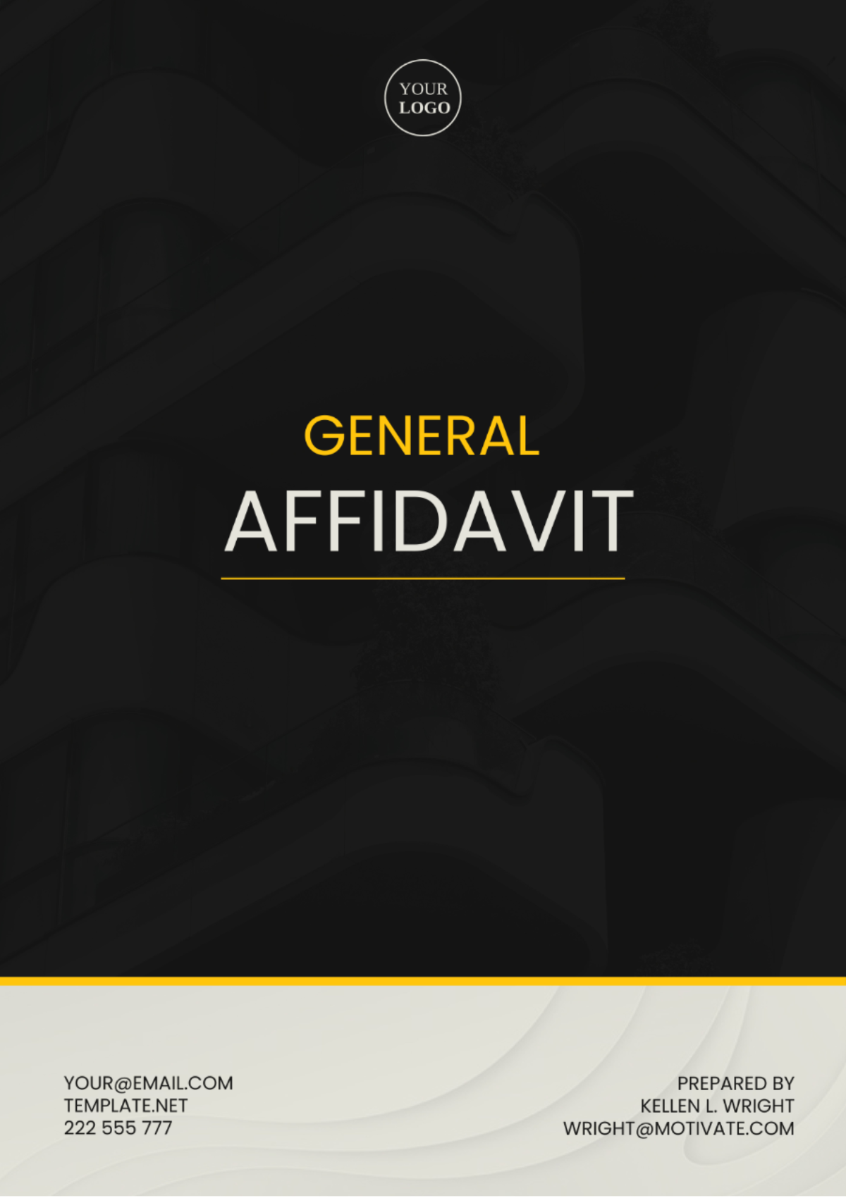 Colorado General Affidavit Template - Edit Online & Download