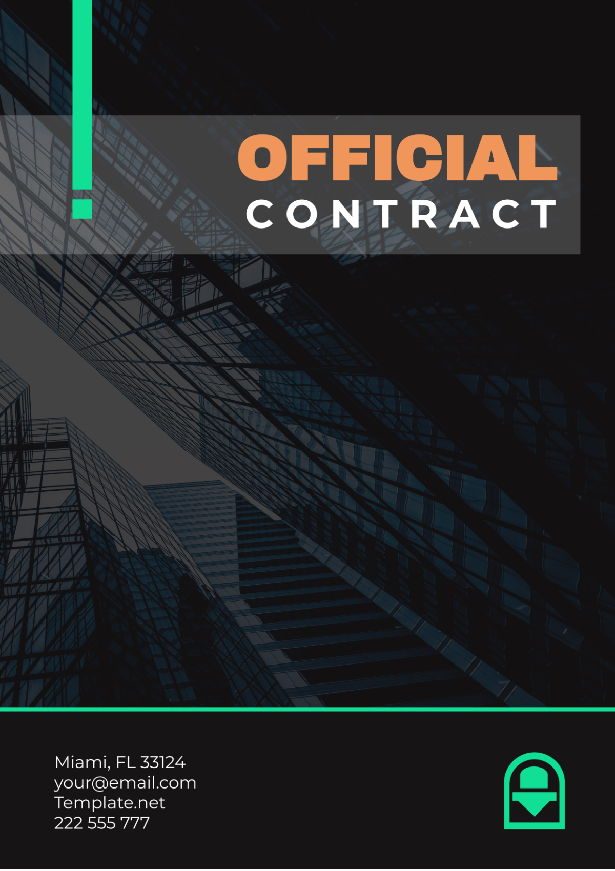 Official Contract Template - Edit Online & Download