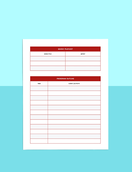Free Simple Event Planner Template to Edit Online Free Simple Event Planner Template to Edit Online