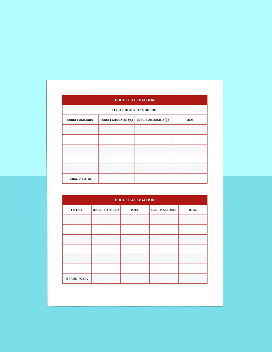 Simple Event Planner Template