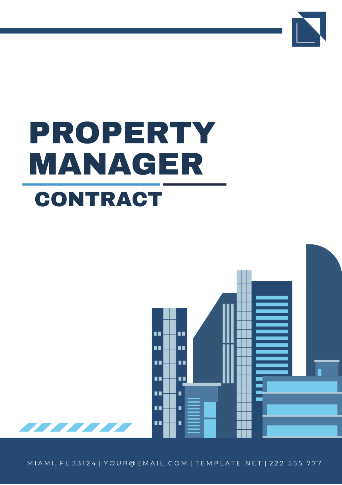 Property Manager Contract Template - Edit Online & Download