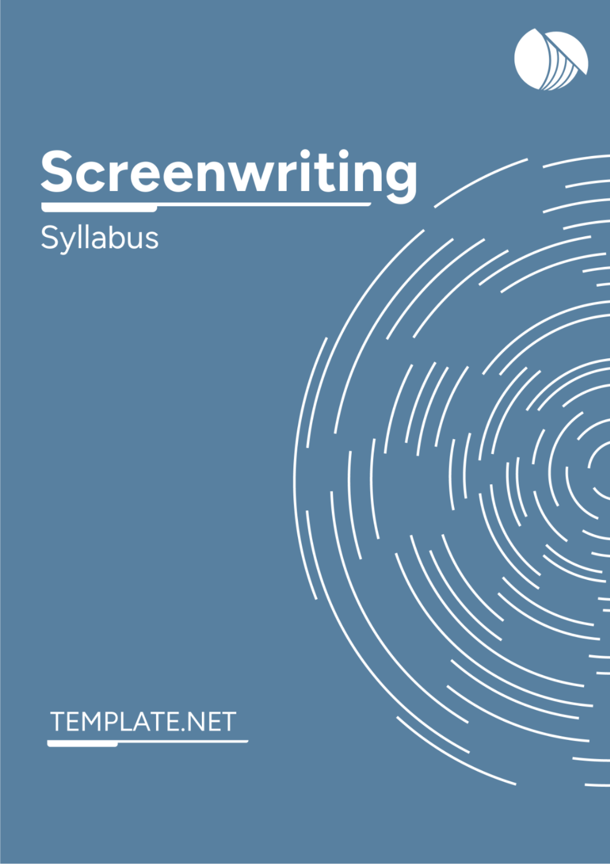 Screenwriting Syllabus Template
