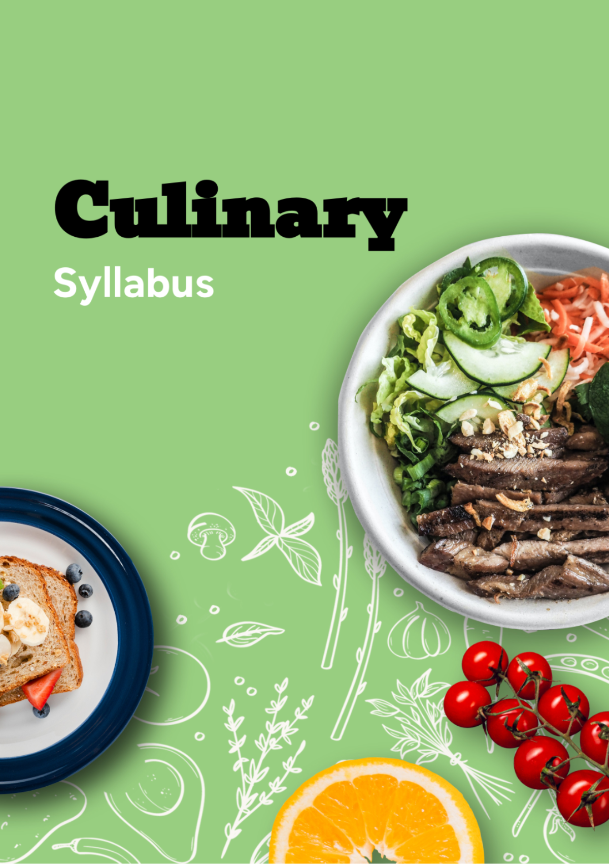 Culinary Syllabus Template