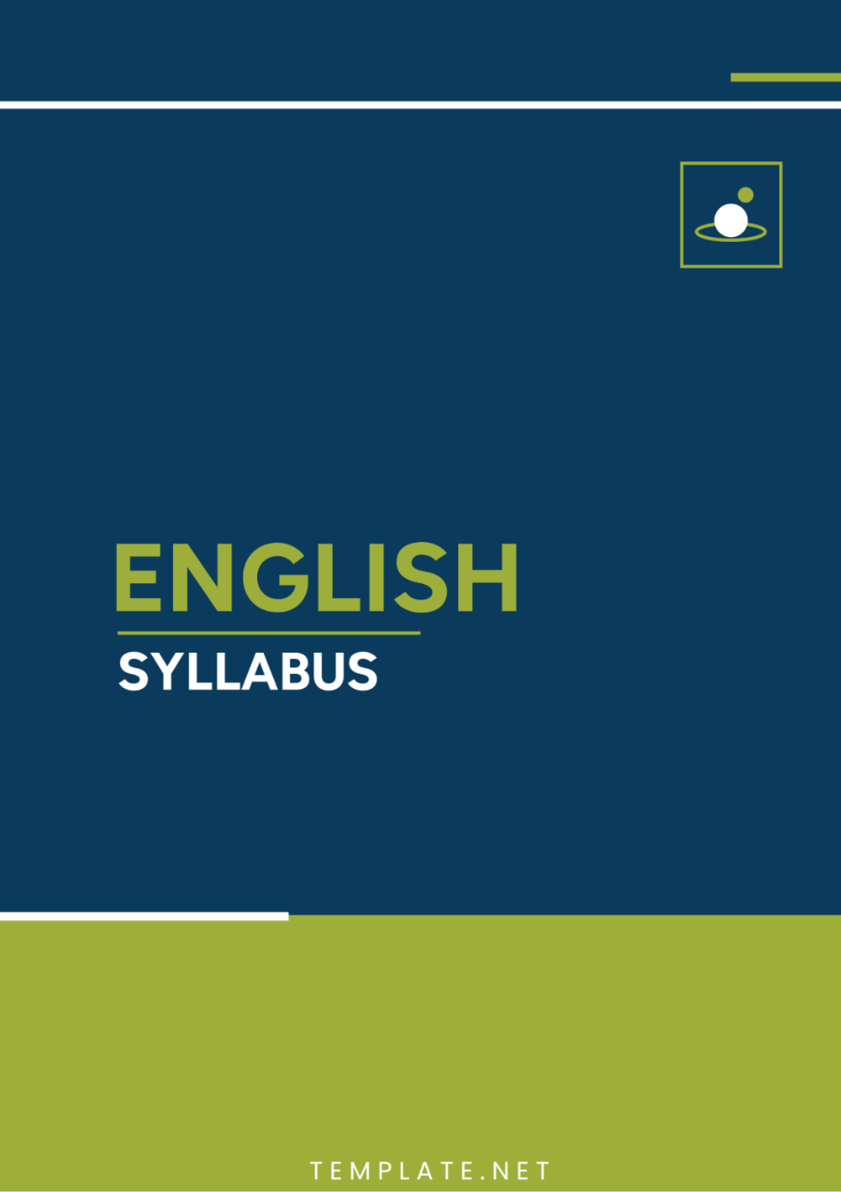 English Syllabus Template