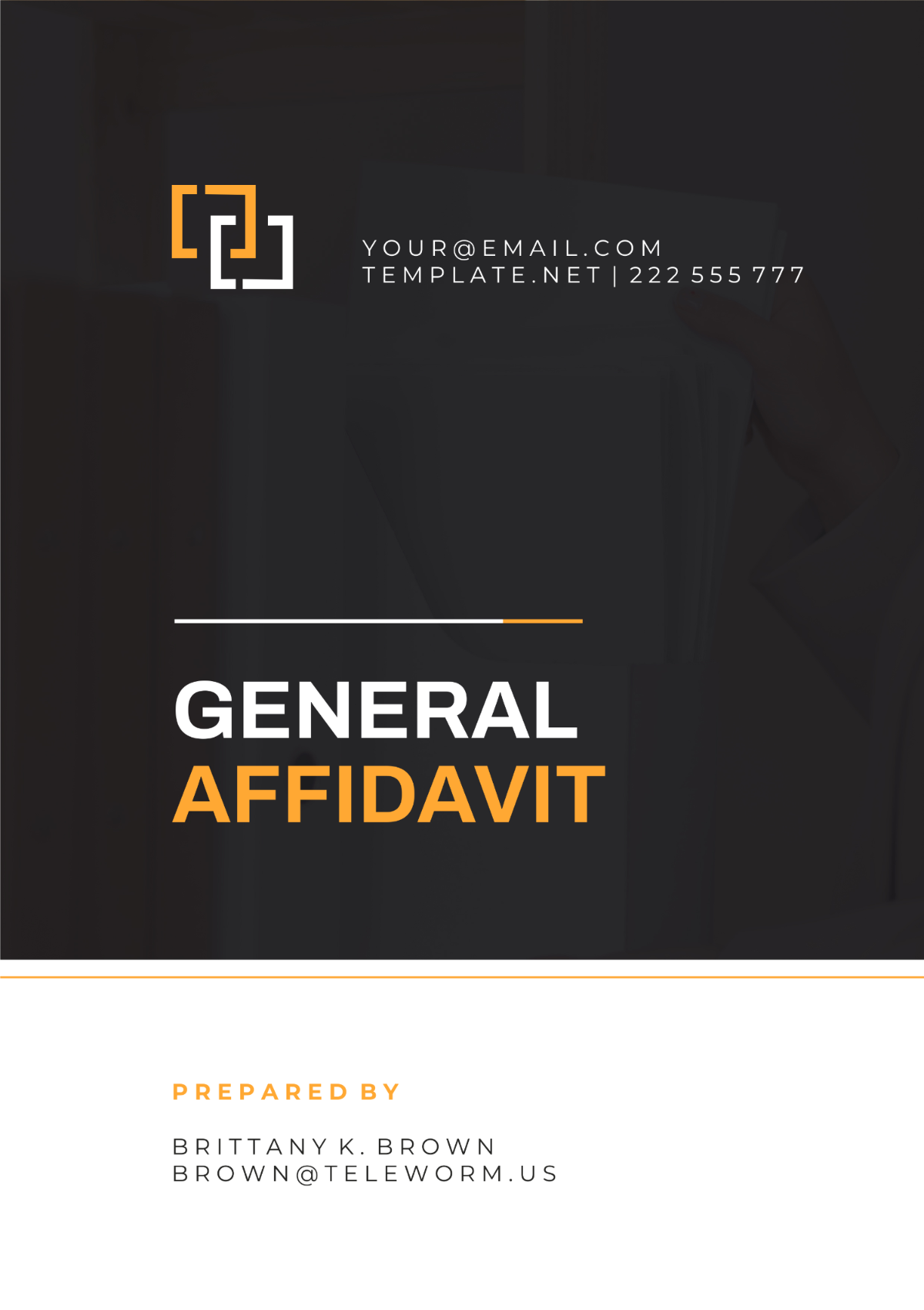 New York General Affidavit Template - Edit Online & Download