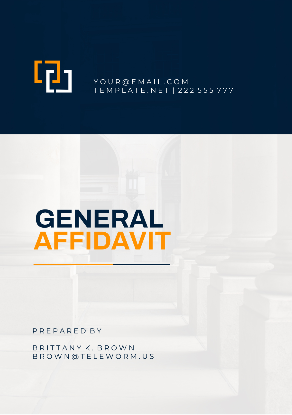 Oklahoma General Affidavit Template - Edit Online & Download