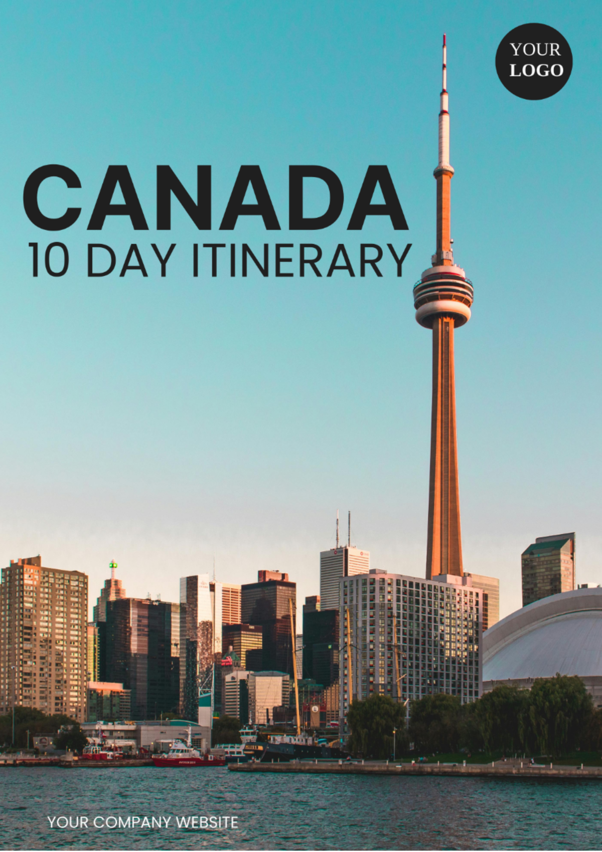 10 Day Canada Itinerary Template - Edit Online & Download