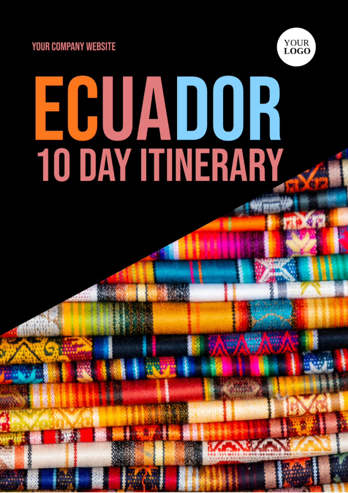 10 Day Ecuador Itinerary Template - Edit Online & Download