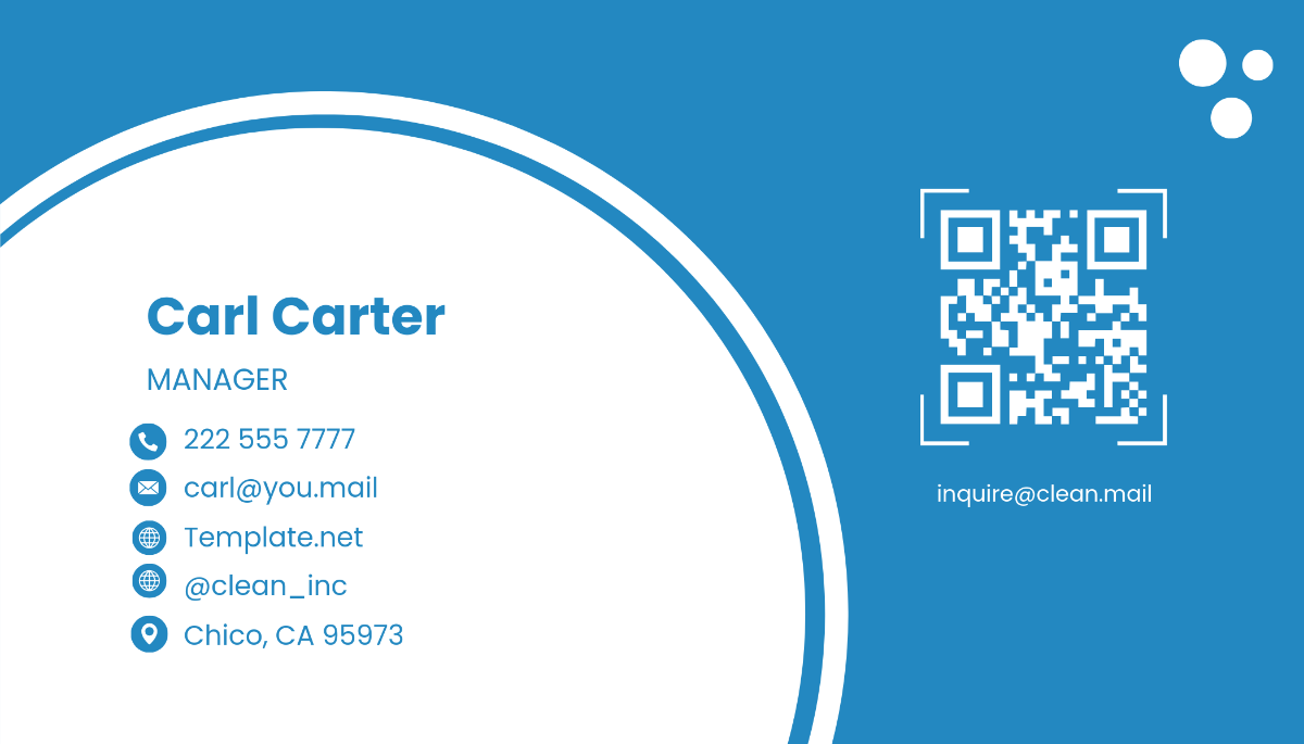 Free Carpet and Upholstery Cleaner Business Card Template