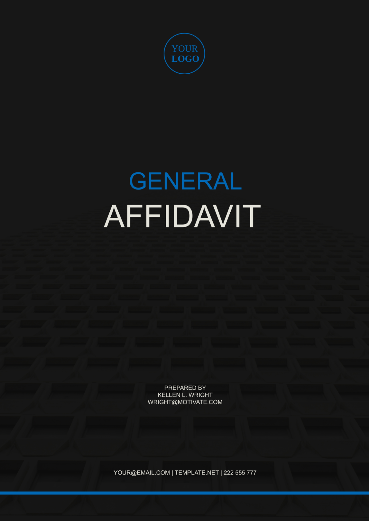 Louisiana General Affidavit Template - Edit Online & Download