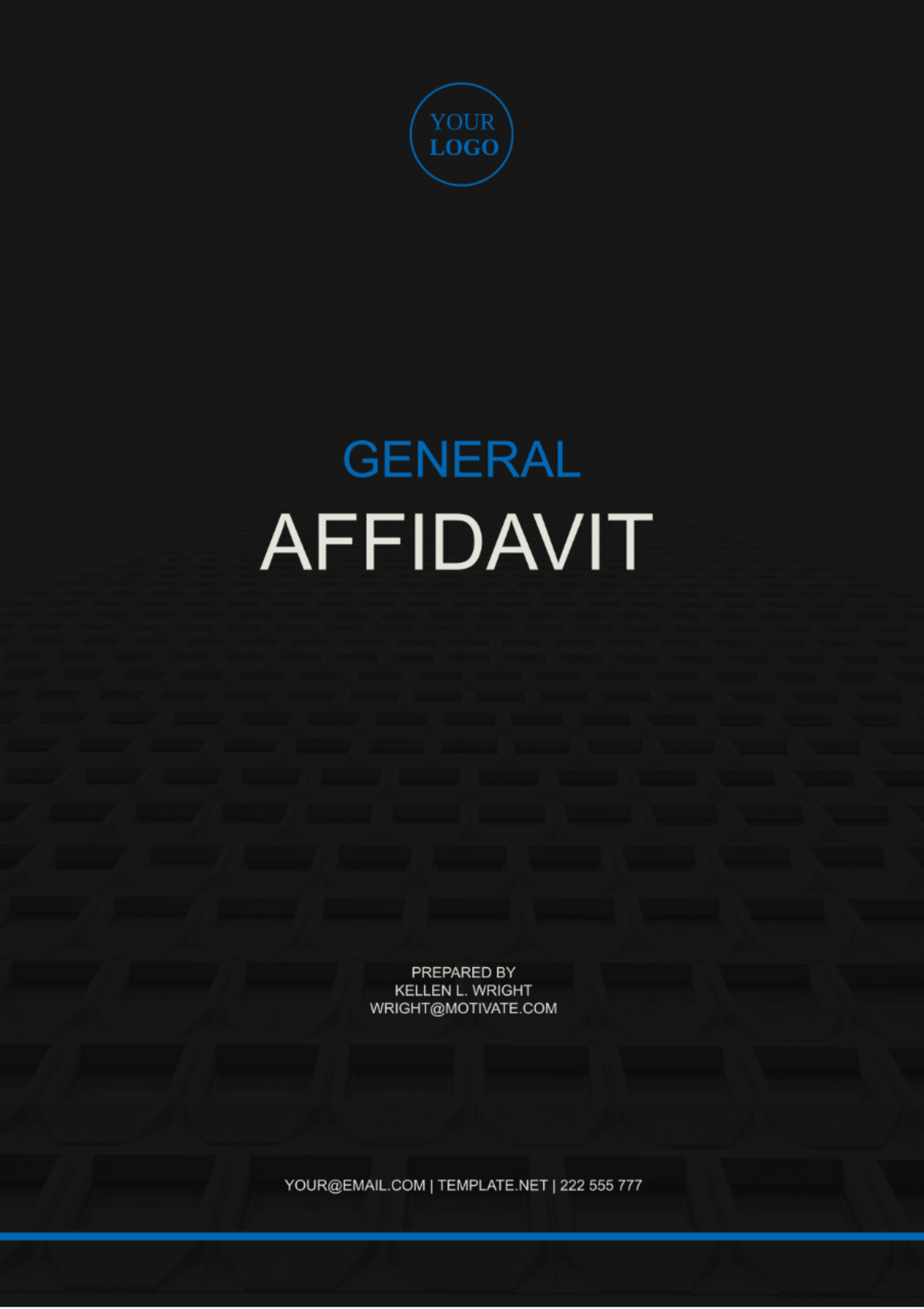 Massachusetts General Affidavit Template - Edit Online & Download