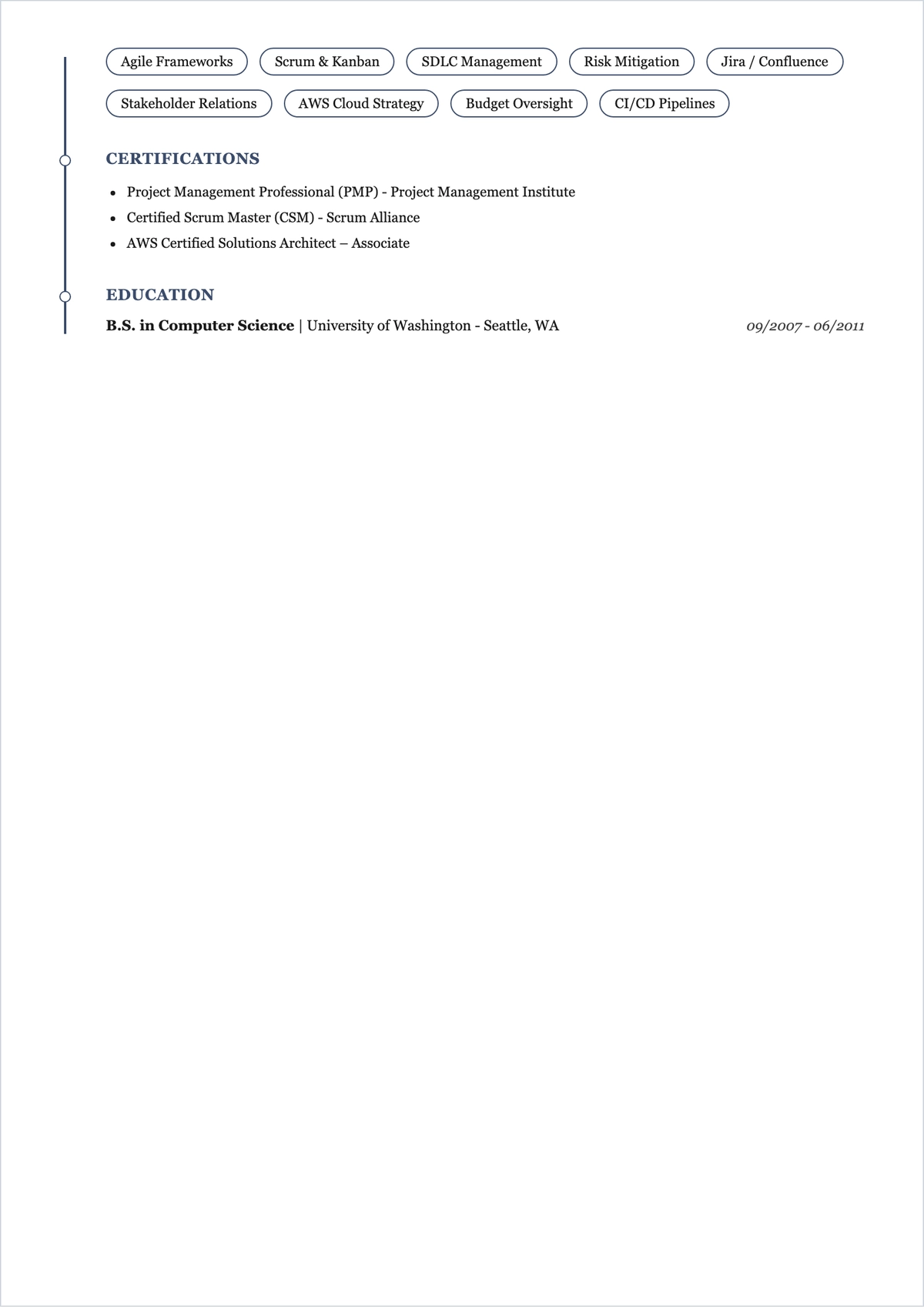 Free ATS Resume Word Template, AI Resume Builder