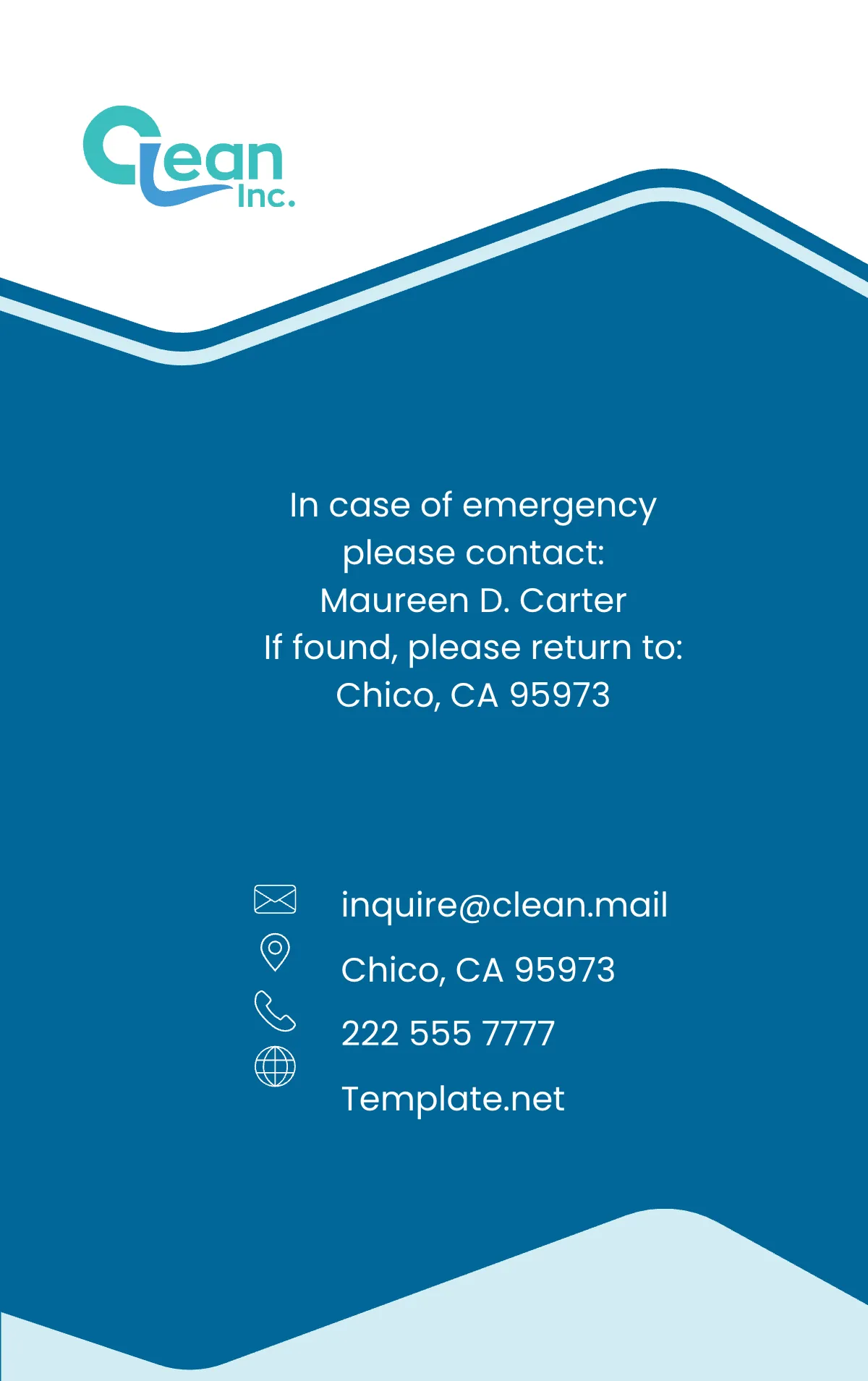 Free Cleaning Services Trainer ID Card Template to Edit Online