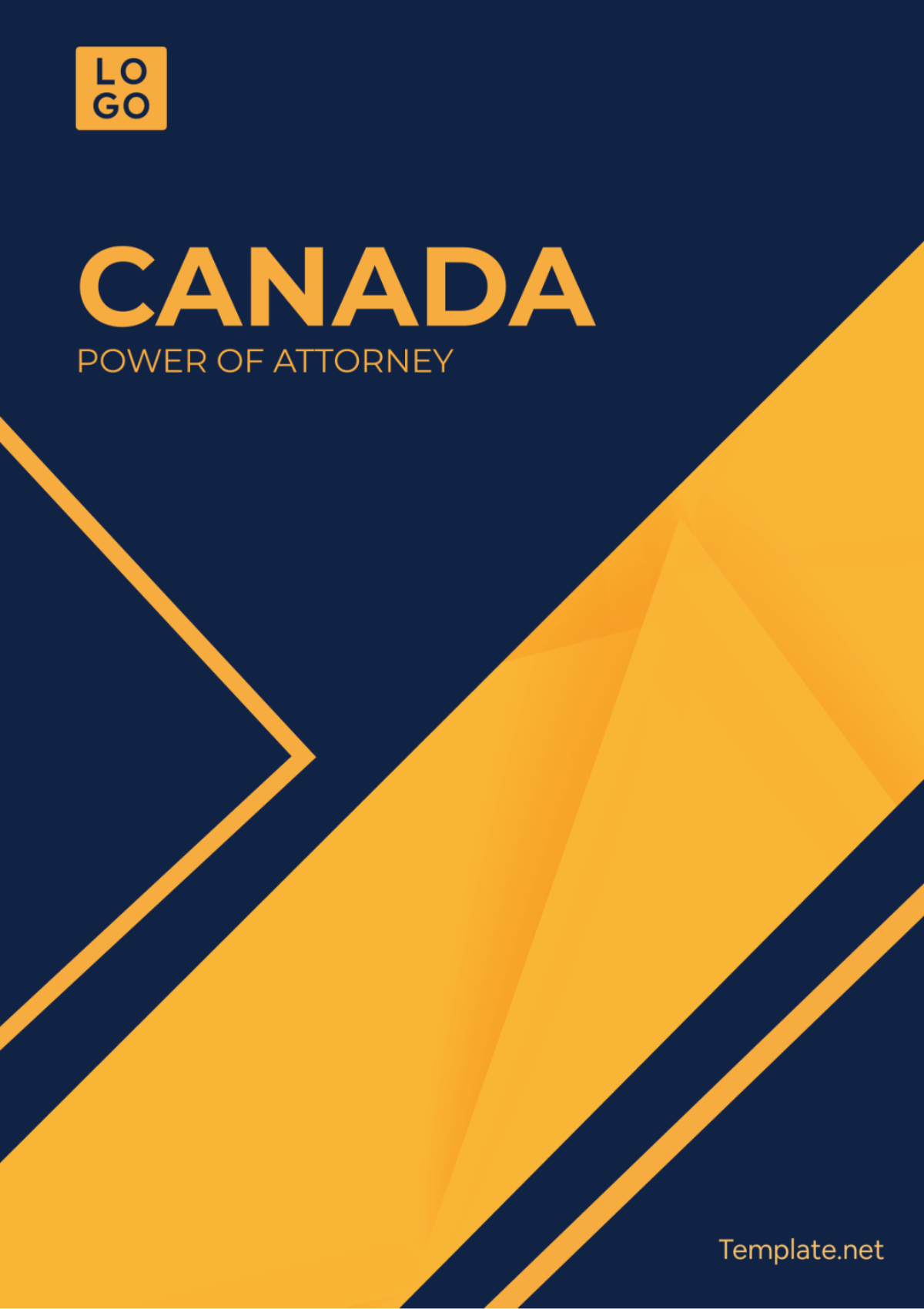 Canada Power of Attorney Template