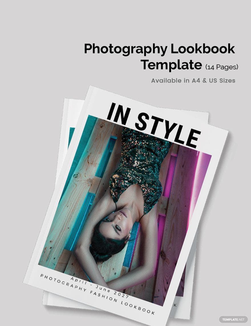 Photography Lookbook Template