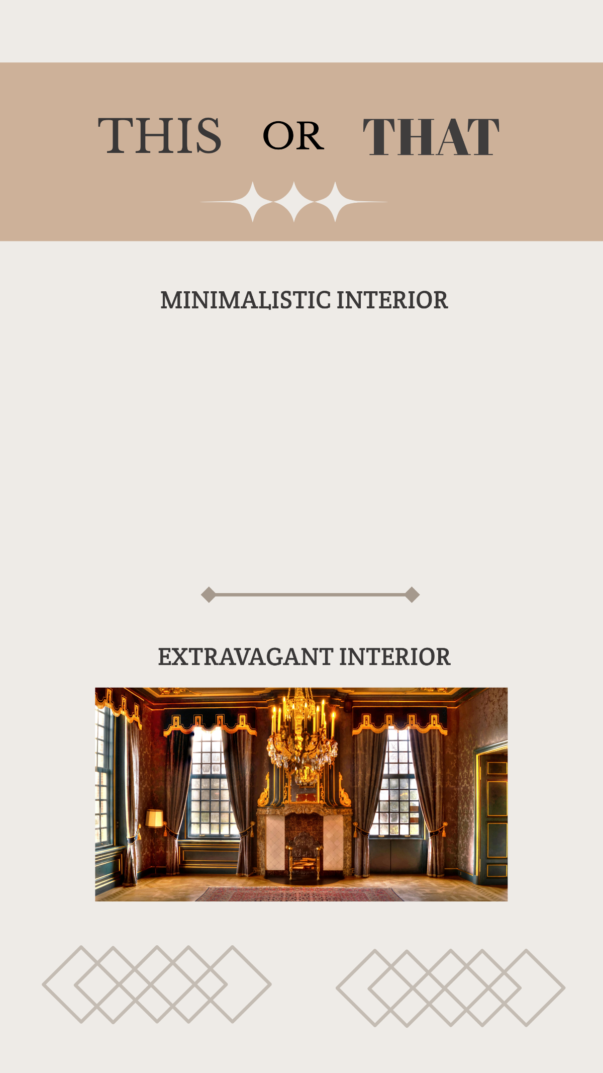 This or That Interior Story Template