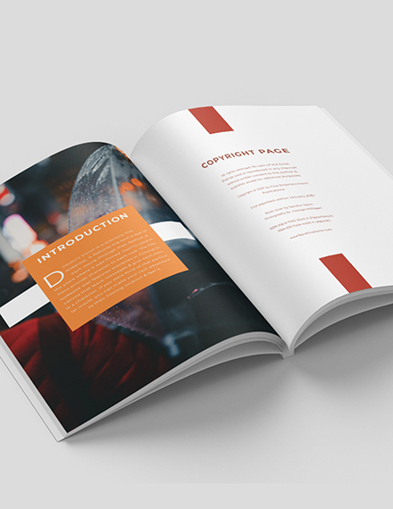 Film Lookbook Template  InDesign Word Apple Pages Publisher  