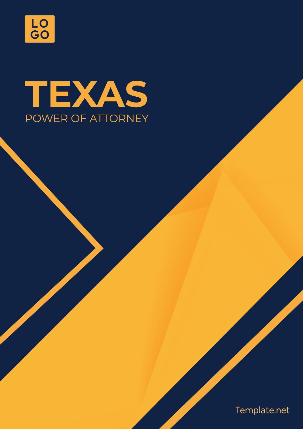 Texas Power of Attorney Template