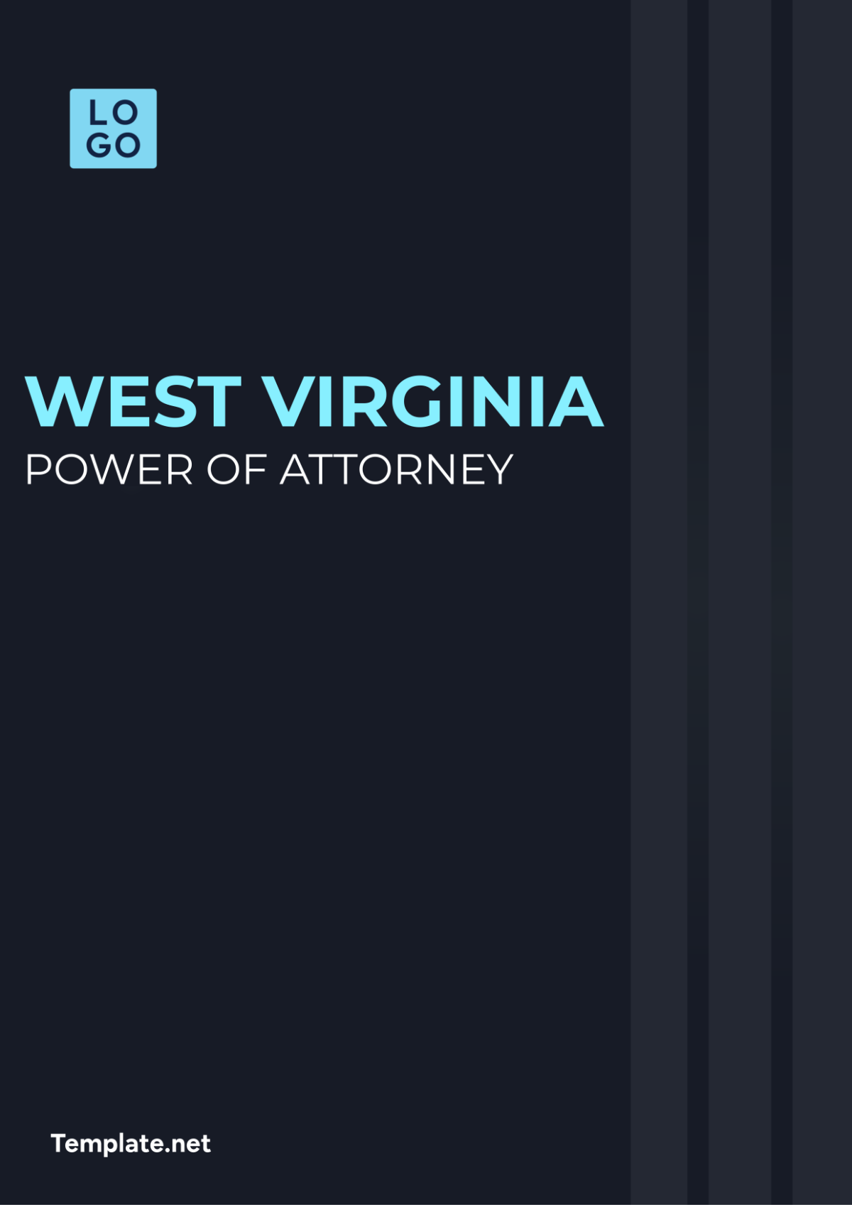 West Virginia Power of Attorney Template
