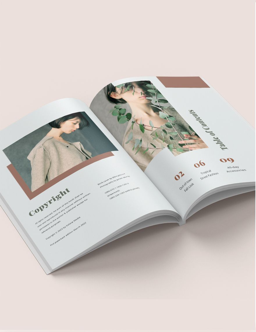 Photography Style Guide Lookbook Template