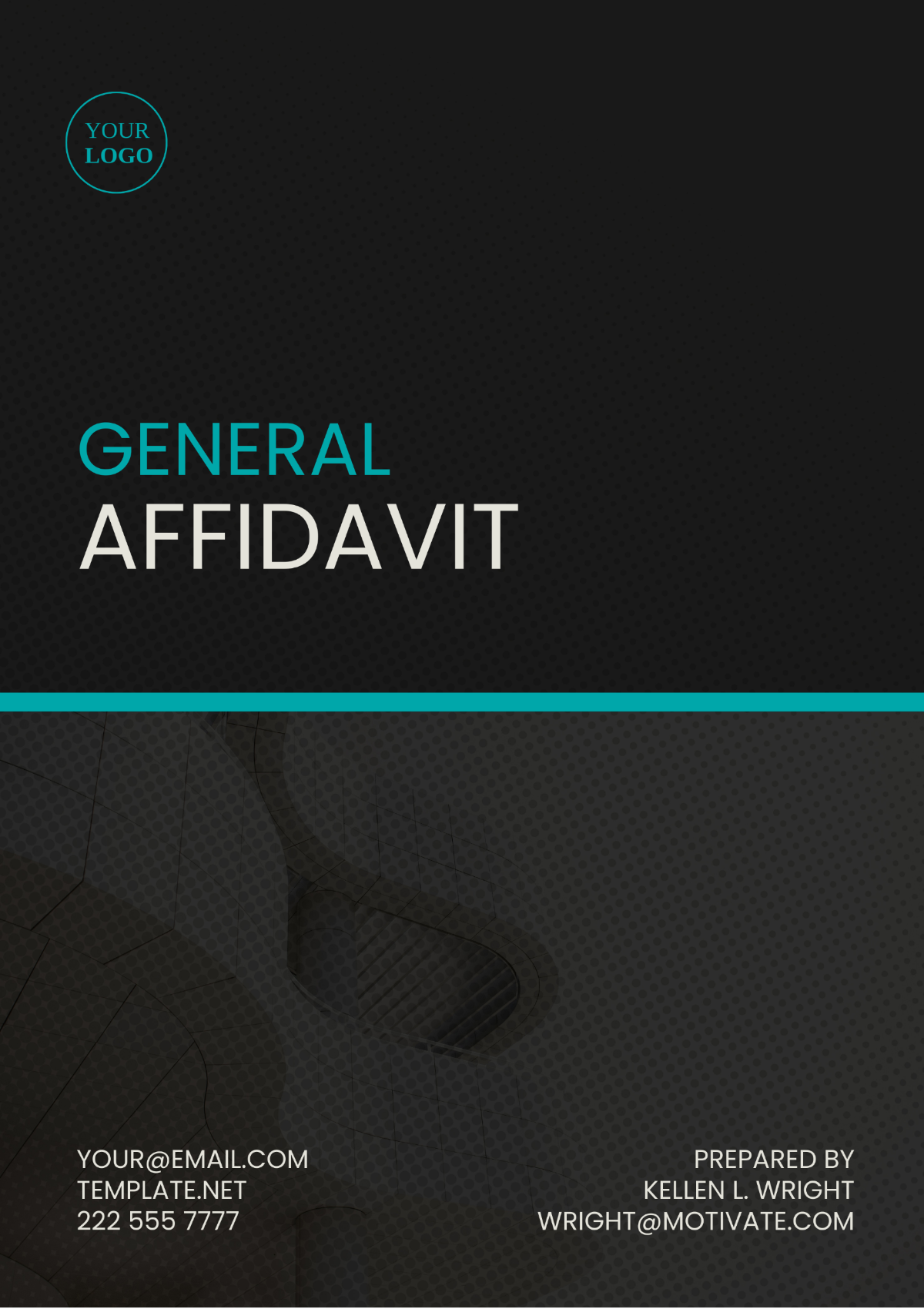 Nebraska General Affidavit Template - Edit Online & Download