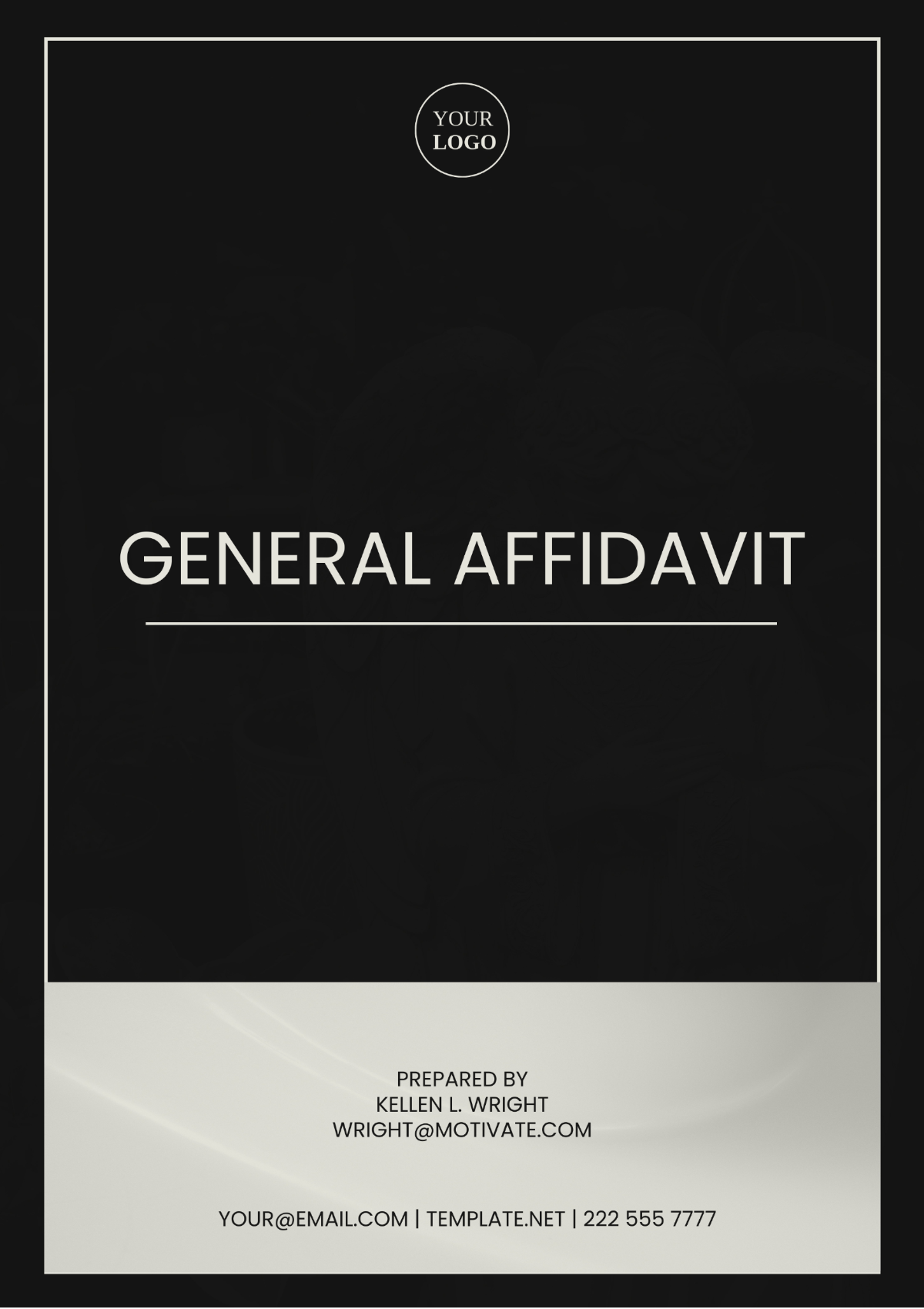 Rhode Island General Affidavit Template - Edit Online & Download