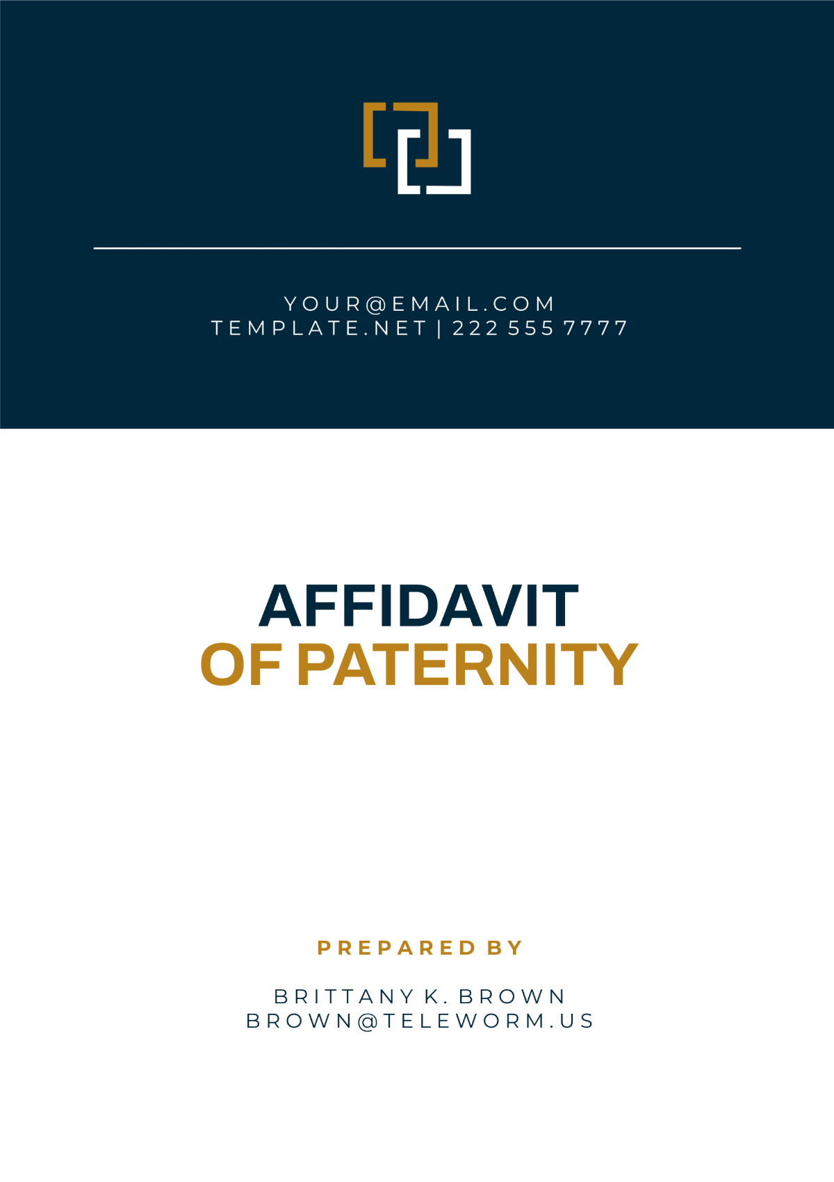 Hawaii Affidavit Of Paternity Template - Edit Online & Download