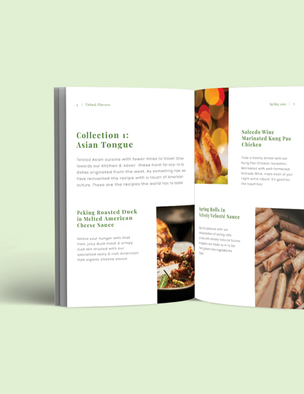 Printable Food Lookbook Download