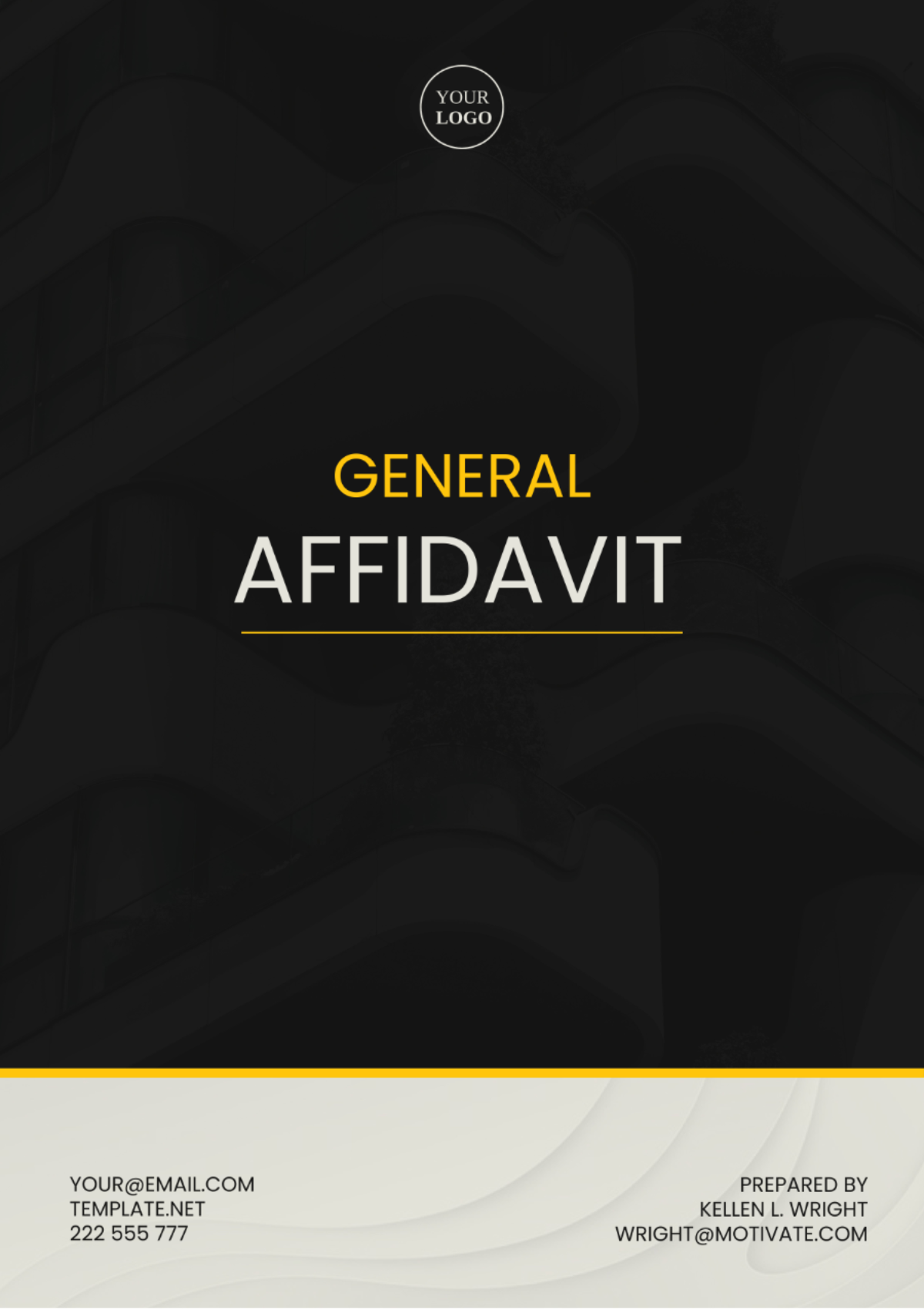 New Hampshire General Affidavit Template - Edit Online & Download