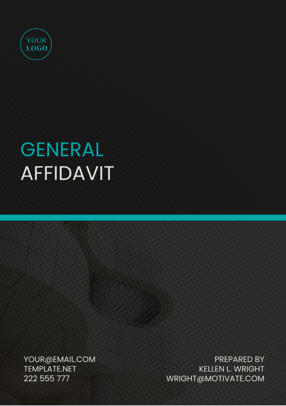 North Carolina General Affidavit Template - Edit Online & Download