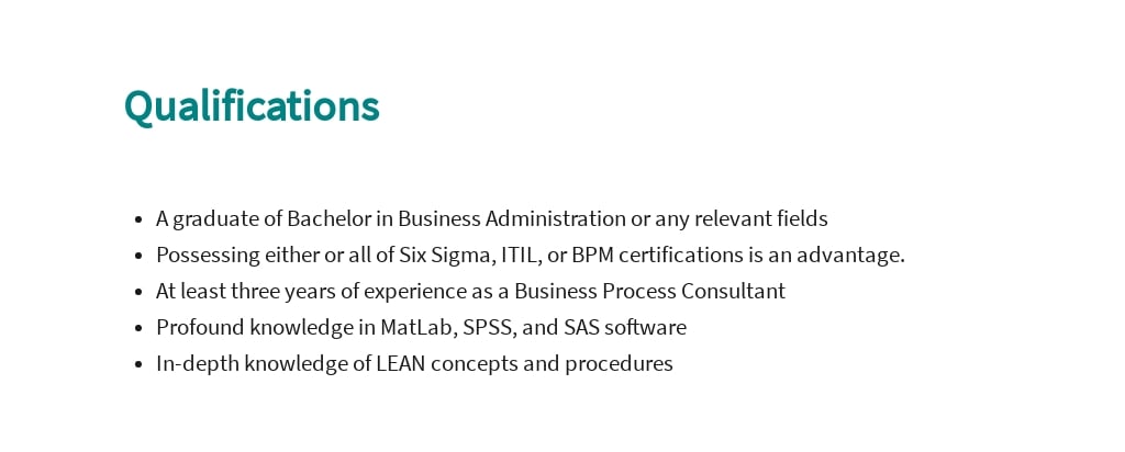 Free Business Process Consultant Job Description Template 5.jpe