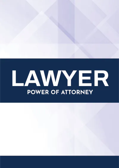 Free Lawyer Power of Attorney Template to Edit Online