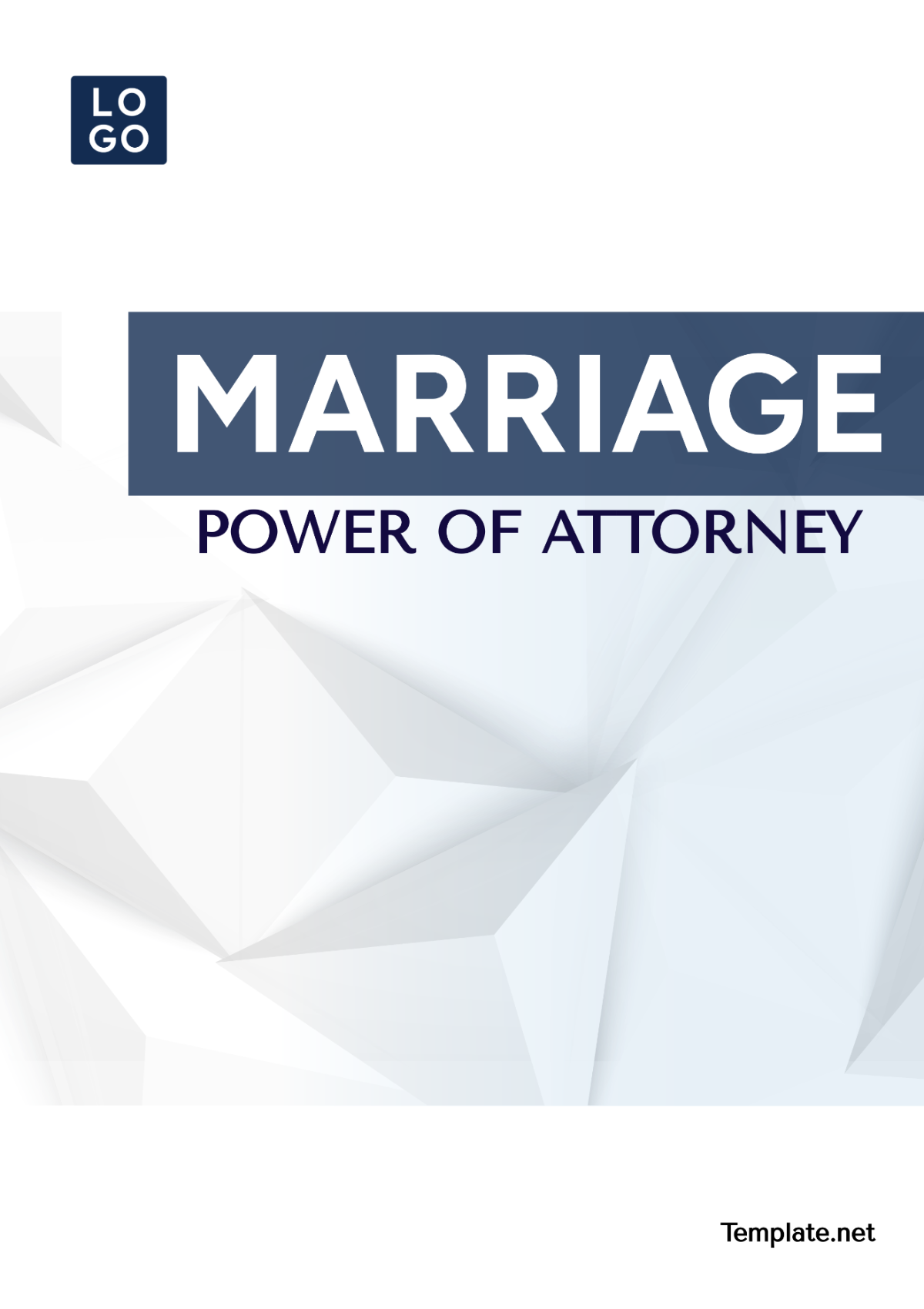 Marriage Power of Attorney Template