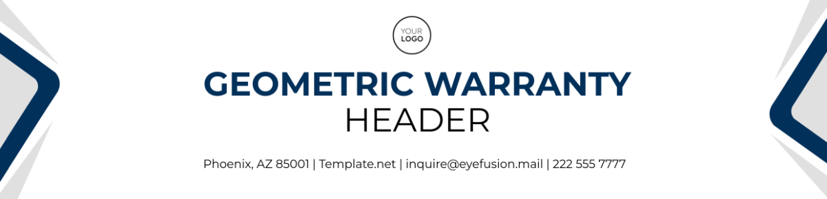 Geometric Warranty Header