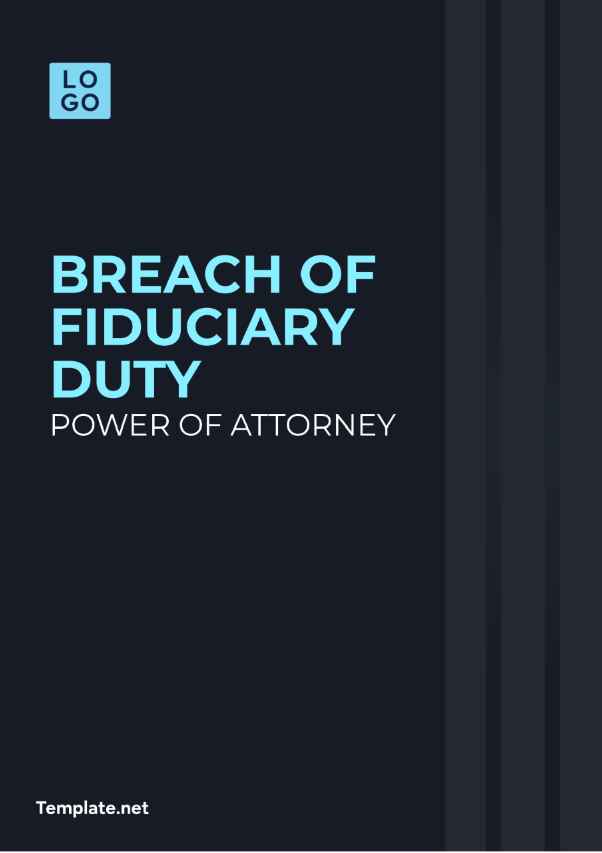 Breach Of Fiduciary Duty Power of Attorney Template