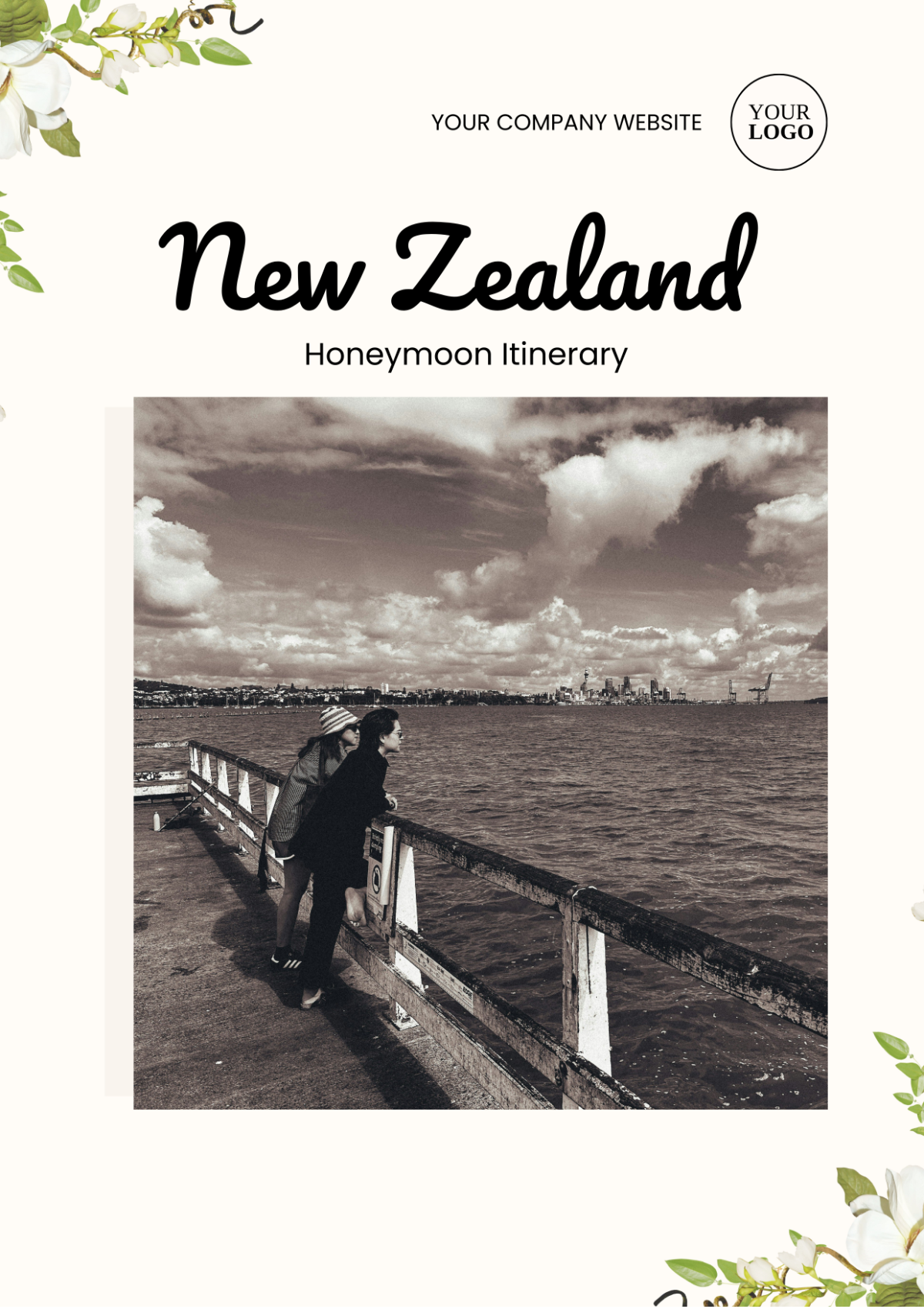 New Zealand Honeymoon Itinerary Template - Edit Online & Download