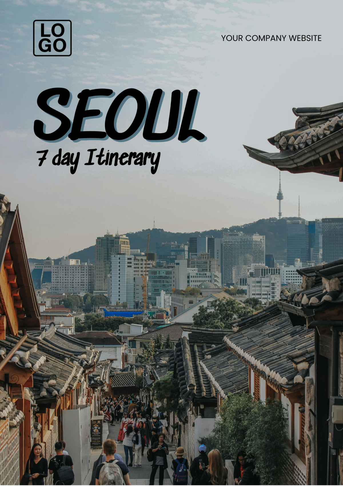 7 Day Seoul Itinerary Template - Edit Online & Download