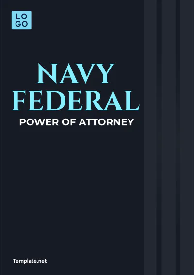 Free Navy Federal Power of Attorney Template to Edit Online