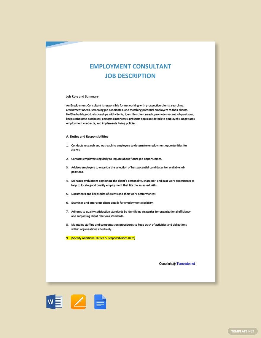 employment-consultant-job-ad-description-template-download-in-word-google-docs-pdf-apple