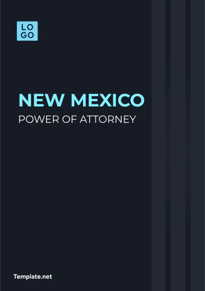Free New Mexico Power of Attorney Template to Edit Online
